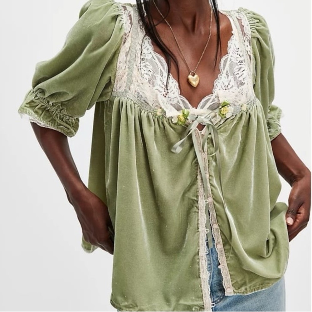 Free People Let’s Voyage top